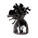 Beistle Black Metallic Wrapped Balloon Weight (50804)