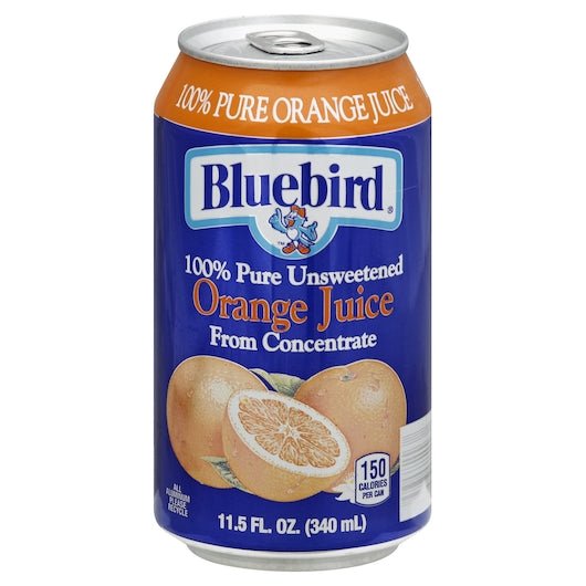 Bluebird Orange Juice 11.5 Oz Can 24/Case