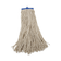 Boardwalk BWK720C 20 oz Economical Lie - Flat White Cotton Fiber Mop HeadShopAtDean