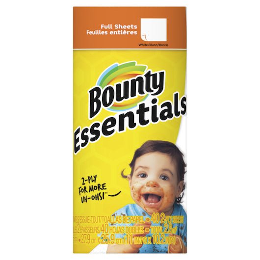 Bounty Essentials 2-Ply Full Sheets Paper Towel Rolls