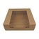 BOXit Brown Kraft Cake Boxes With Window 8x8x2.5 150/Bundle
