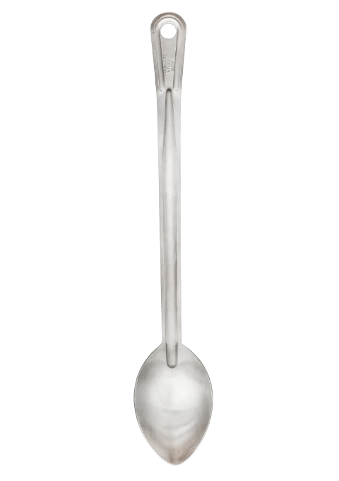 Browne Foodservice 4775 Solid Curved Basting Spoon 15"