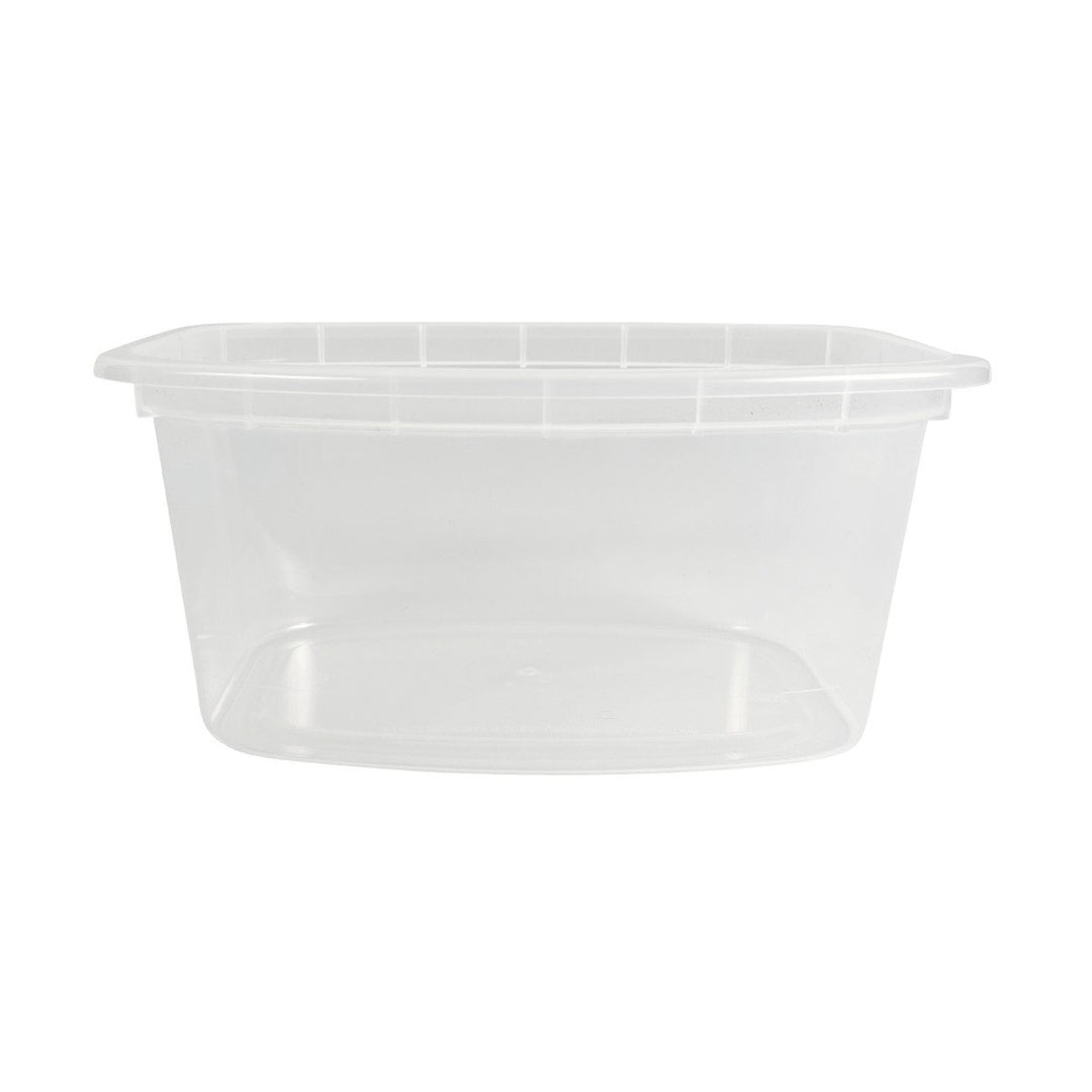 CuBE DR-516-CB 16 Oz Rectangle Clear Bottom Only 400/Case