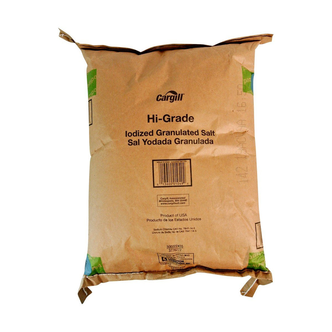 25 Pound Hi Grade Iodized Granulated Salt