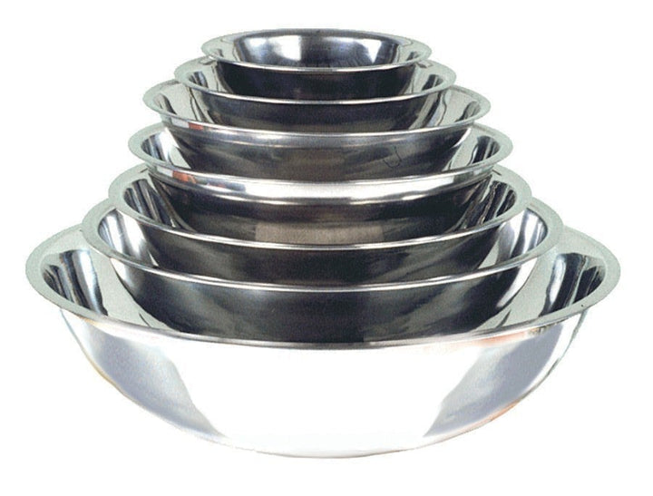 Adcraft Stainless Steel Mirror Finish Mixing Bowl 13 Quart
