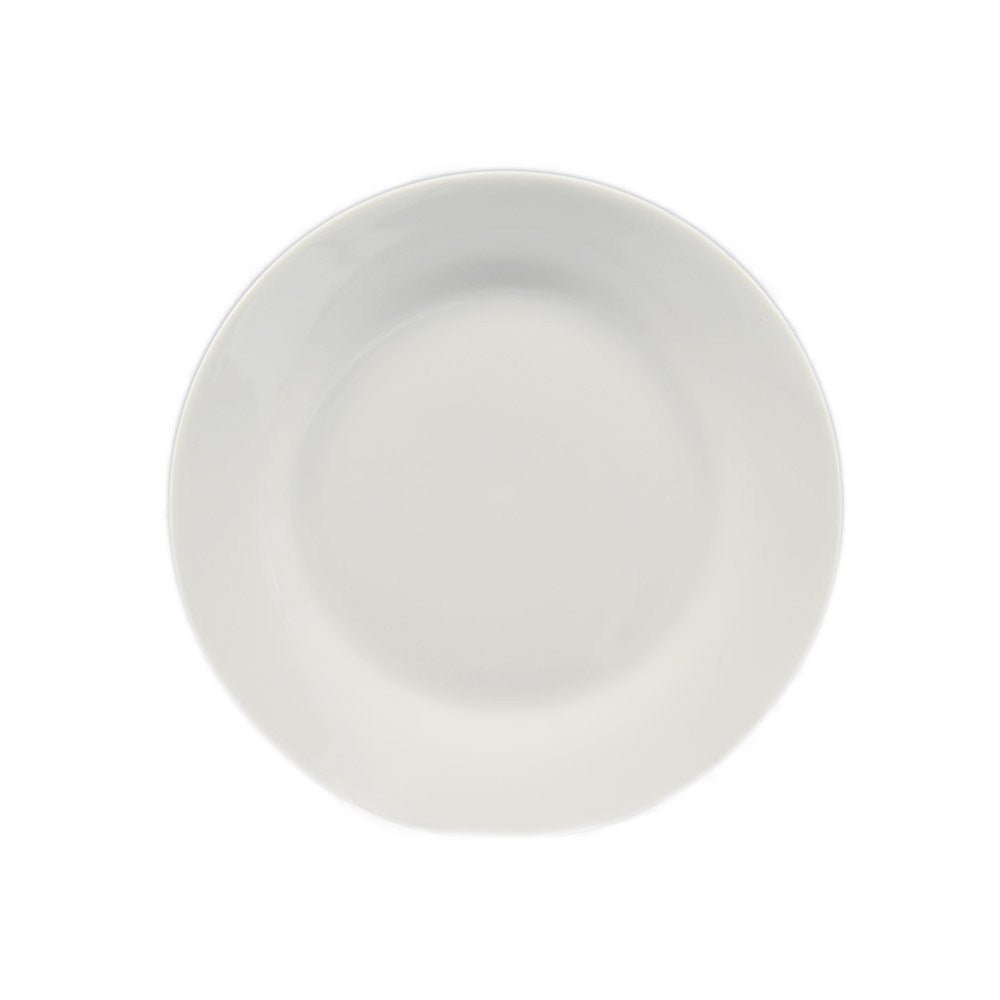 City Arts China H-7 Hampton 7.5" Round White Plate