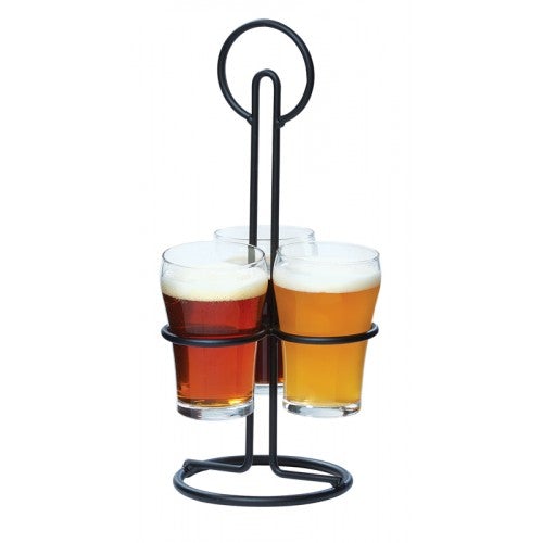 Cal Mil 3366-13 Trio Taster Caddy Black