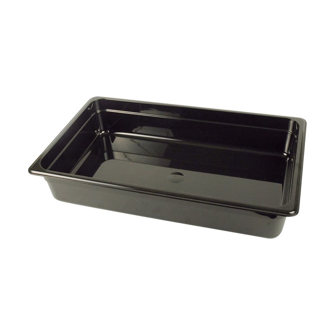 Cambro Camwear 16CW110 Full Size 6" Black Food Pan