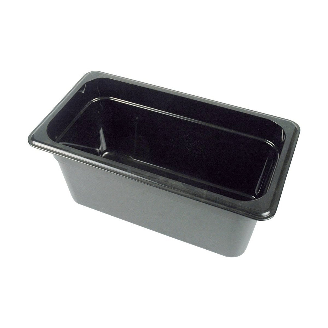 Cambro Camwear 36CW 1/3 Size 6" Black Food Pan