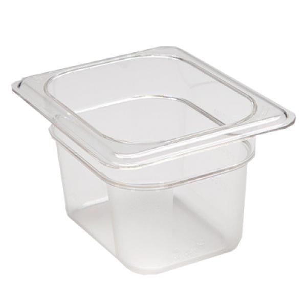 Cambro Camwear 86CW135 1/8 Size 4" Food Pan
