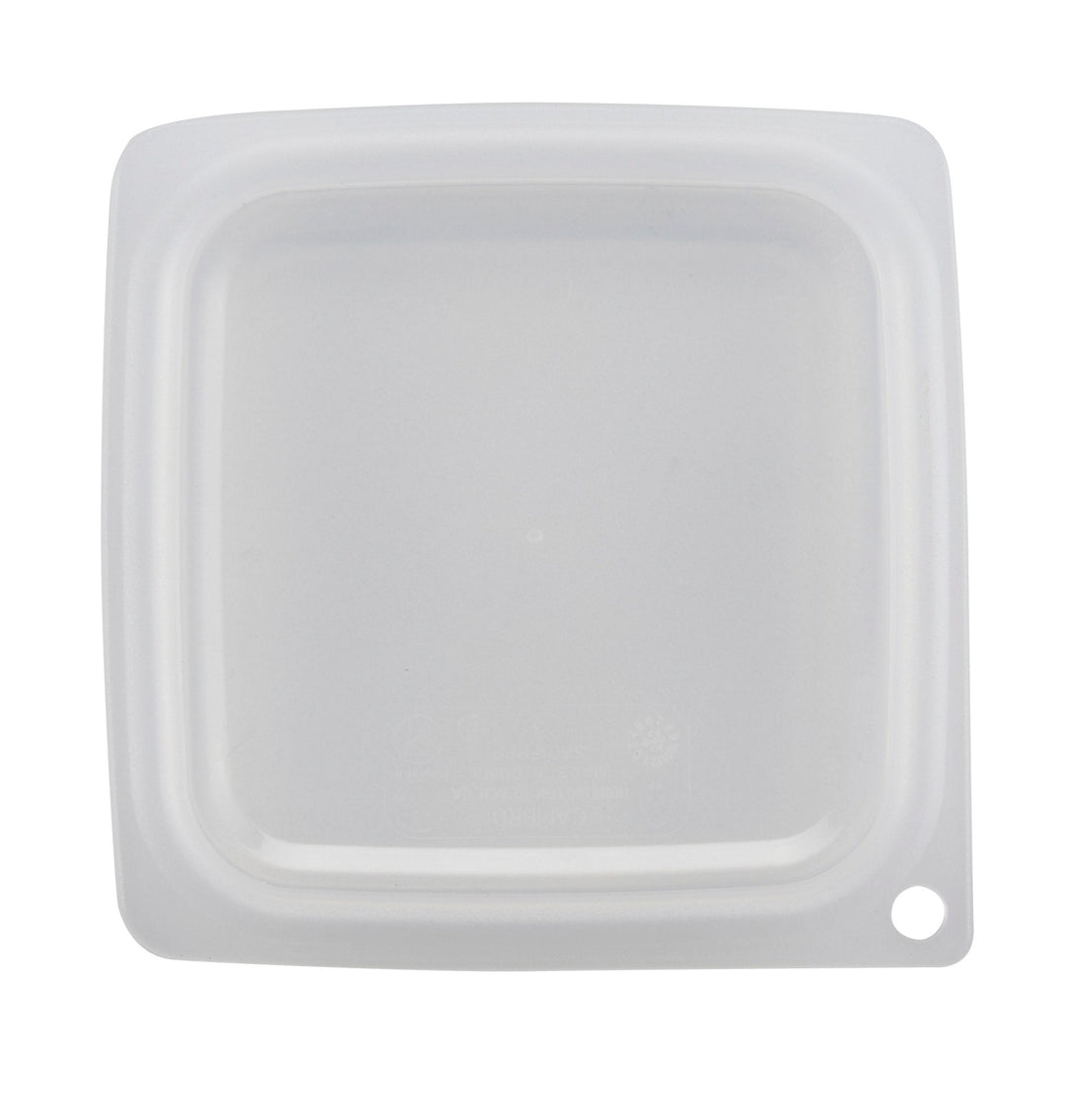 Cambro SFC1FPPP Square Translucent Seal Cover for 1/2 and 1 qt Food Containers