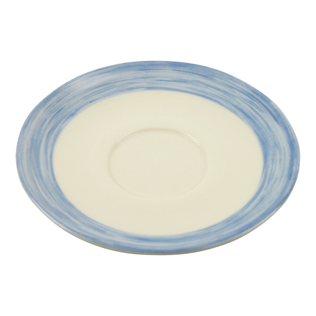 Cardinal C3785 5.5" Saucer Brushed Blue Band