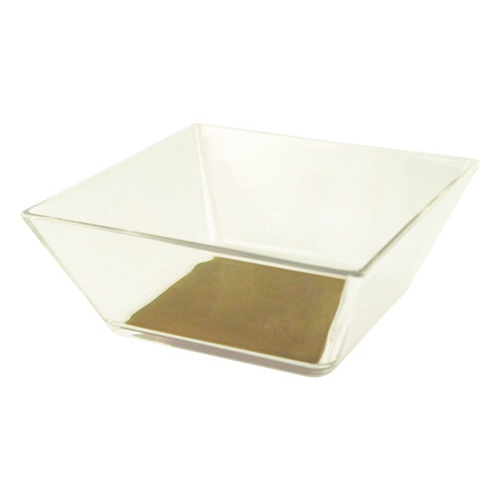 Cardinal D6246 7" Glass Square Mix Up Chocolate Bowl