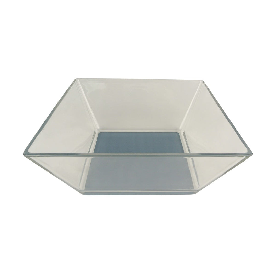 Cardinal D6247 7" Glass Square Mix Up Cobalt Bowl