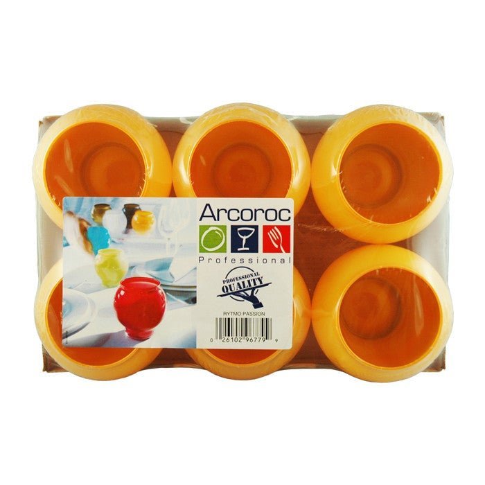 Cardinal Rytmo Votive 3.25" Orange Glass Votive 6/Box