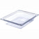 Carlisle StorPlus 10220B07 1/2 Size Clear 2.5" Deep Food Pan