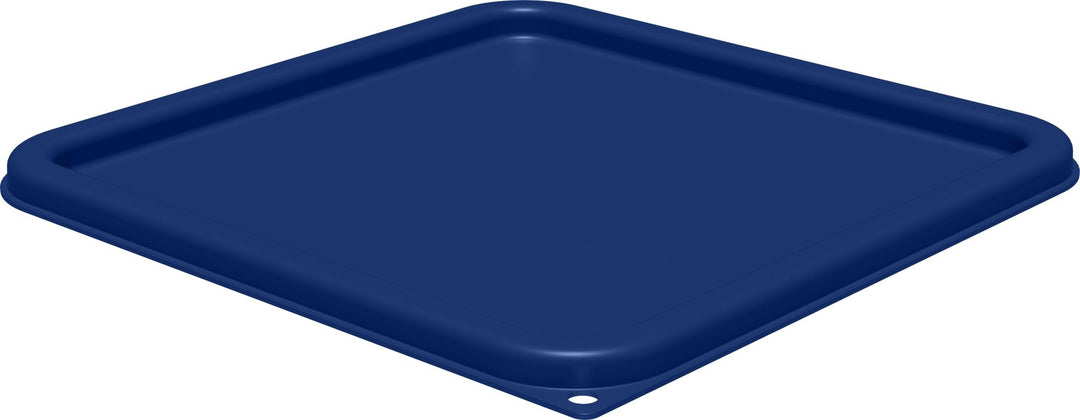 Carlisle 1197260 Blue Lid For 12,18,22 Qt Square Containers