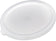 Carlisle 120202 White Lid For 12,18,22 Qt Containers
