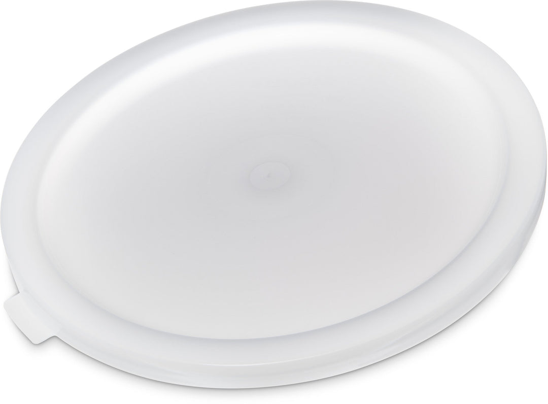 Carlisle 120202 White Lid For 12,18,22 Qt Containers