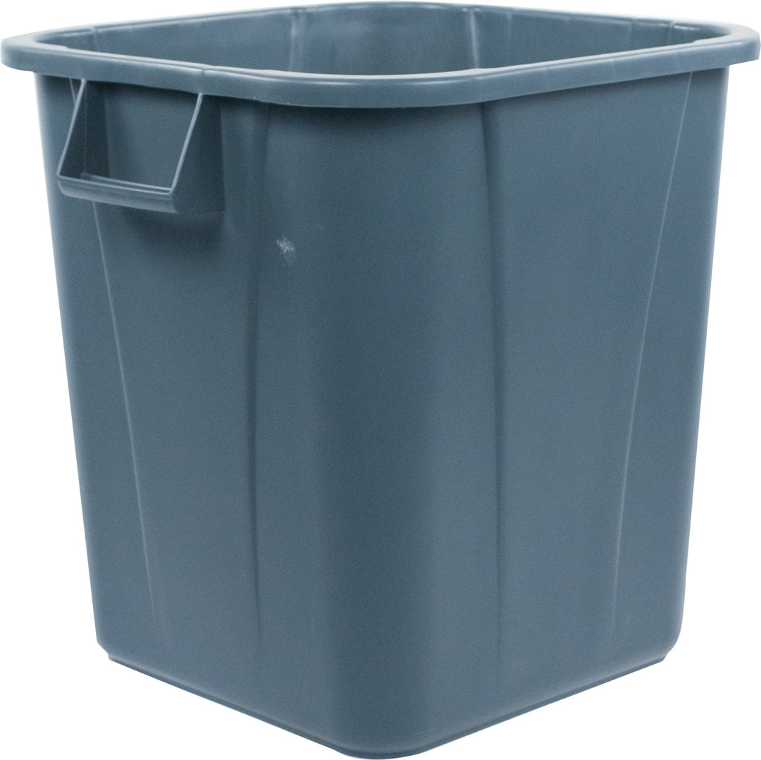 Carlisle 341540-23 40 Gallon Gray Square Waste Container
