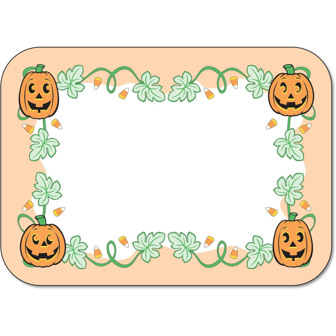 Carlisle Dinex DXHS325M001 Jack-O-Lanterns Tray Cover - 100 Pack
