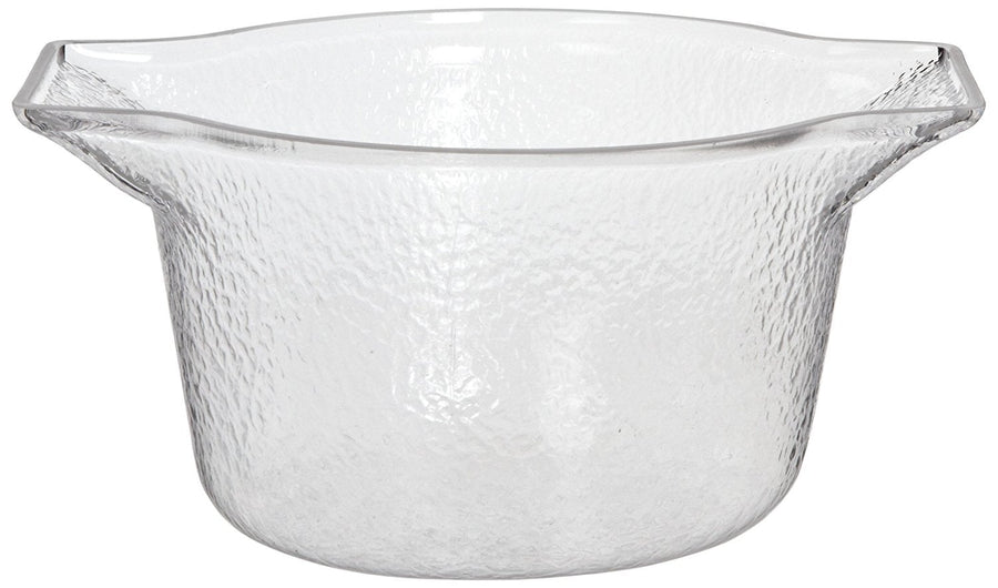 Carlisle IG101107 Acrylic Ice Bucket with Handles 3.7 qtShopAtDean
