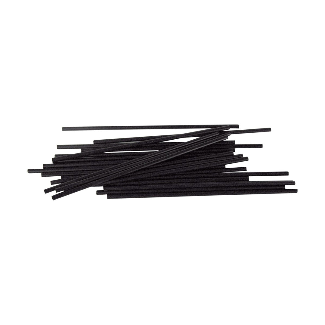 5.25" Black Sip Stix Drink Stirrers