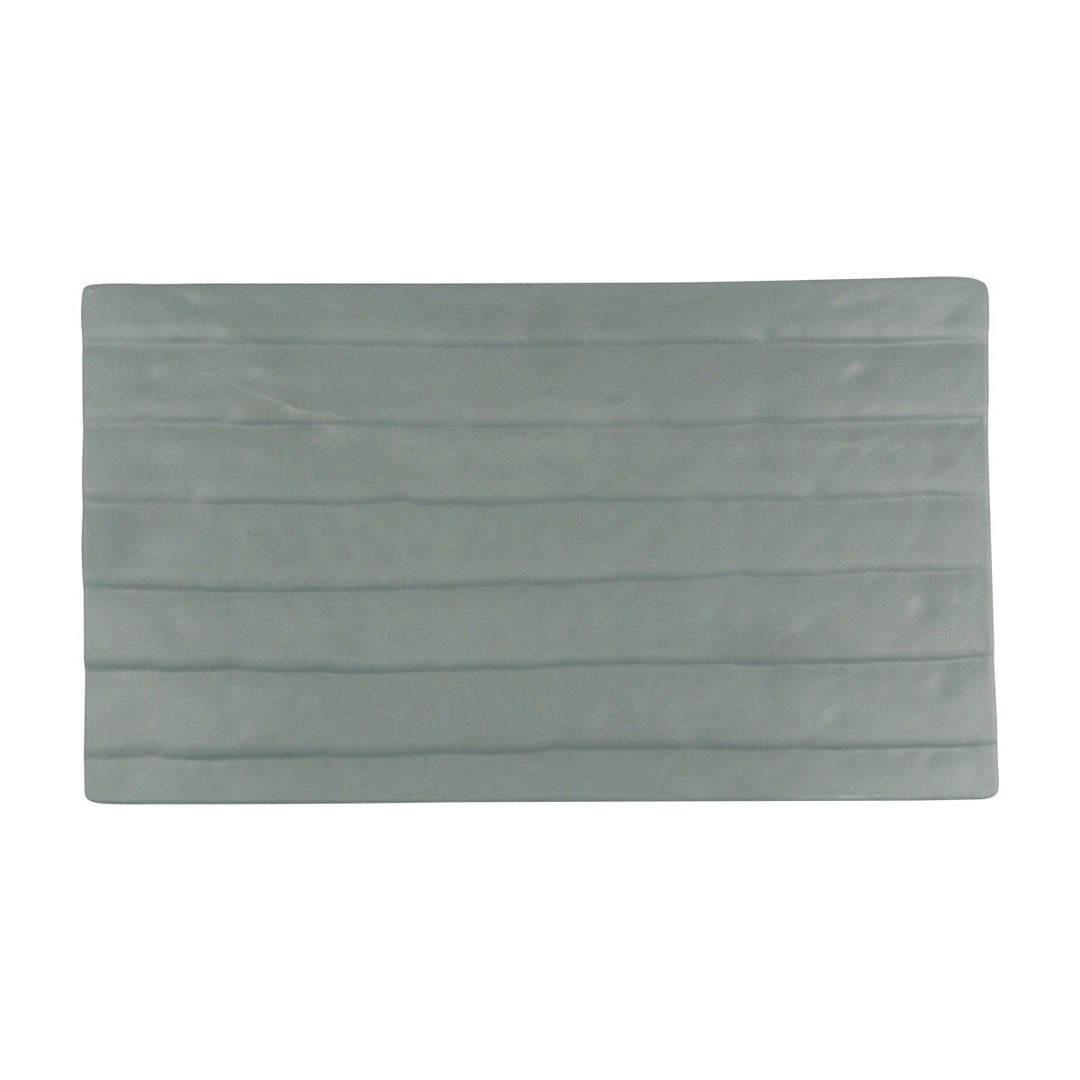 Cheforward Endure 10 x 6 Weathered Onyx Rectangle Tray