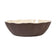 Cheforward Intrigue Round Chocolate Two Tone Bowl 80 oz