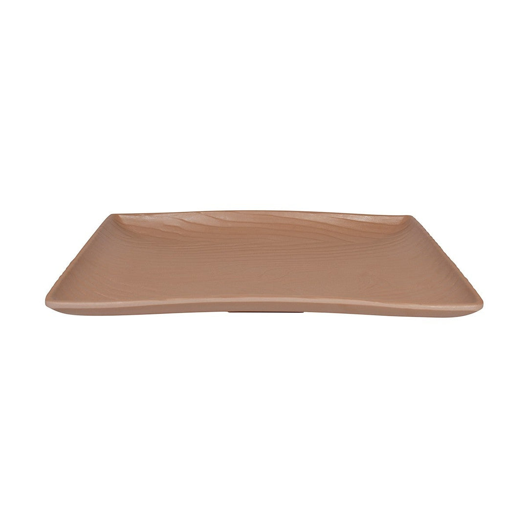 Cheforward Sustain Rectangular Coupe Tray Latte 16.75"