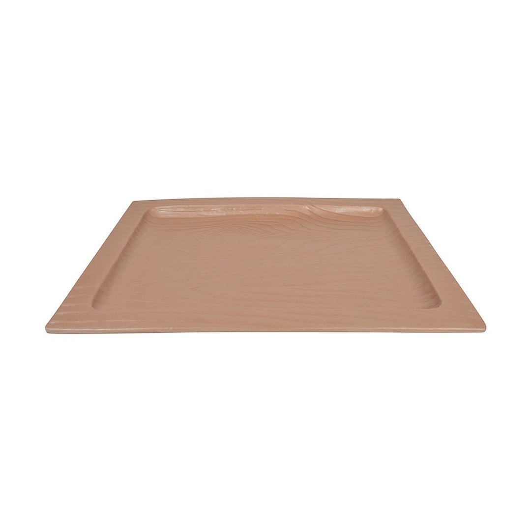 Cheforward Sustain Rectangular Rim Tray Latte 15"
