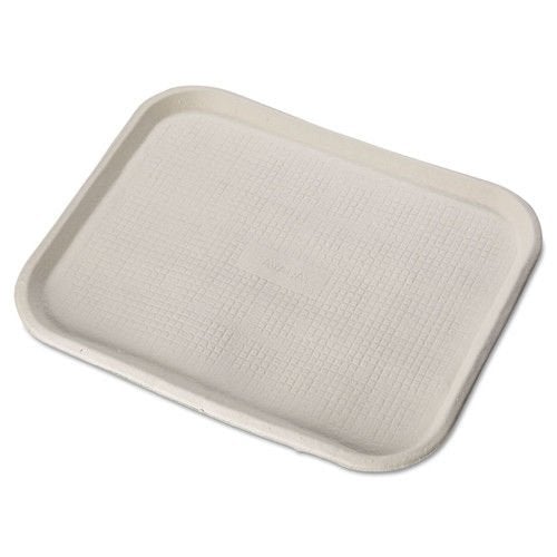 Chinet 20804 Classic White Disposable Molded Fiber Tray 18" x 14"