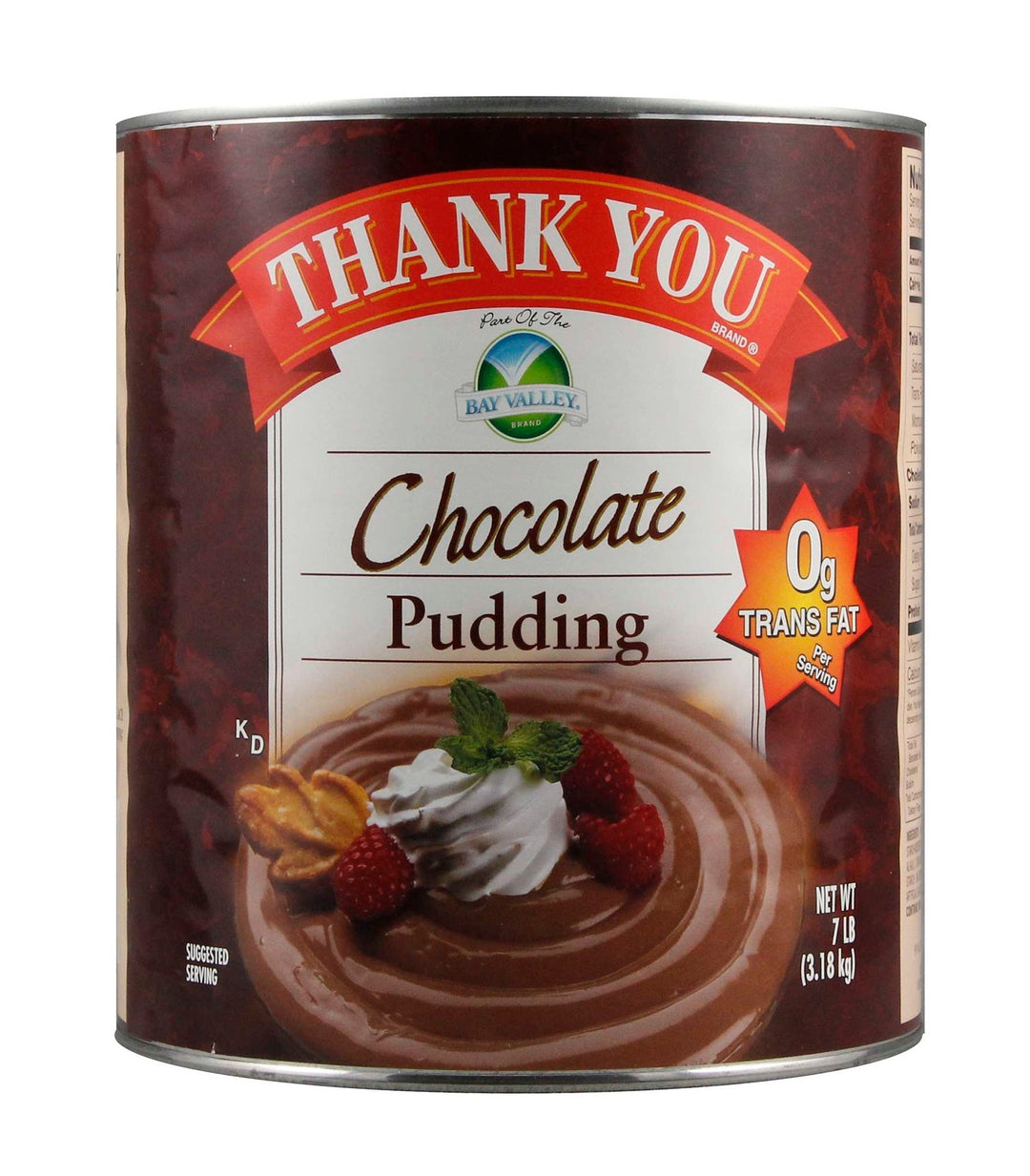 Chocolate Pudding #10 Can