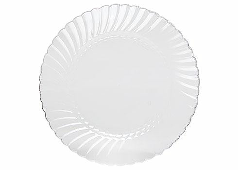 WNA CW6180CL Classicware 6" Clear Heavy Duty Plates