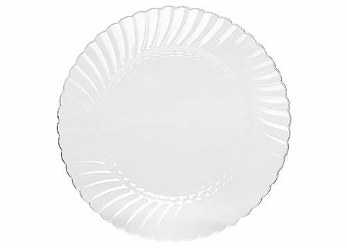 WNA CW75180CL Classicware 7.5" Clear Heavy Duty Plates