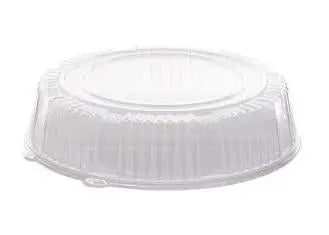 WNA A18PETDM CaterLine 18" Round Clear Dome Lids for CheckMate Trays WNA