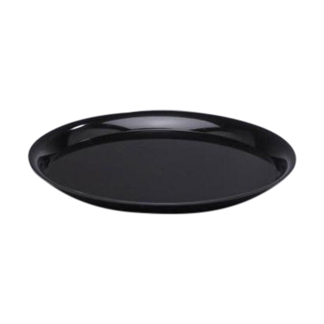 CheckMate A914BL25 14" Round Black Trays