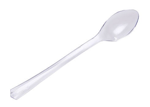 WNA APTSPCL Comet Petites 4.2" Tasting Spoons Clear
