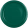 Creative Converting 10" Round Hunter Green Paper Plates, 240/Case
