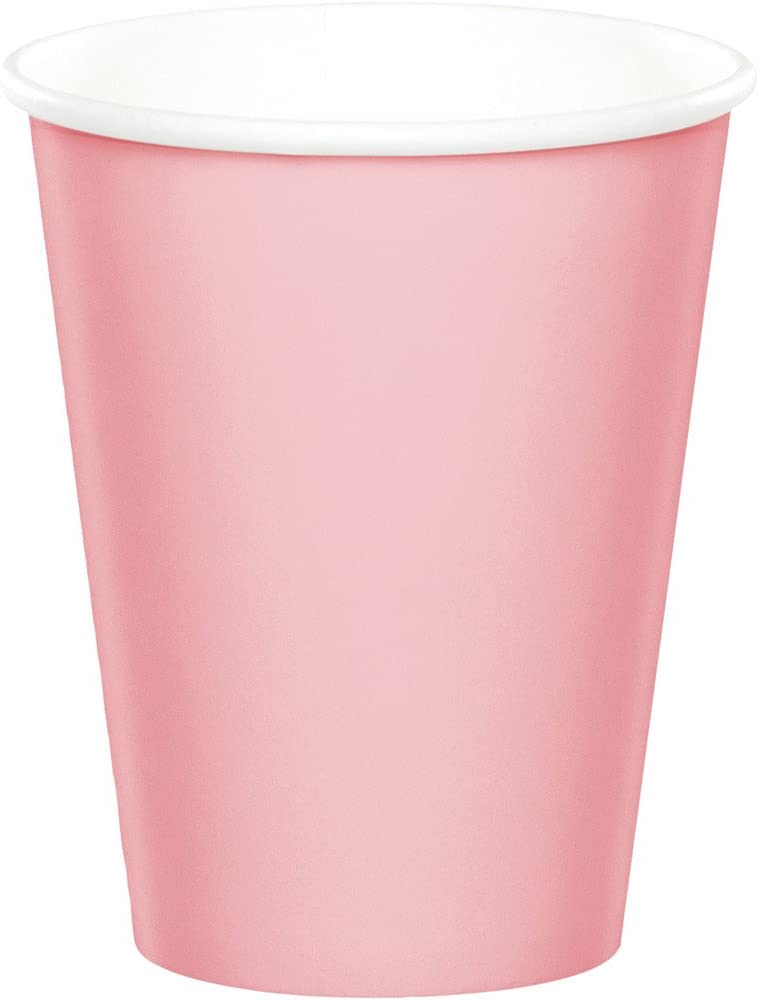 9 Oz Classic Pink Paper Cups