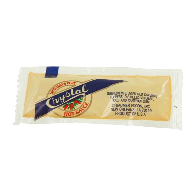 Crystal Hot Sauce Packets 200/Case