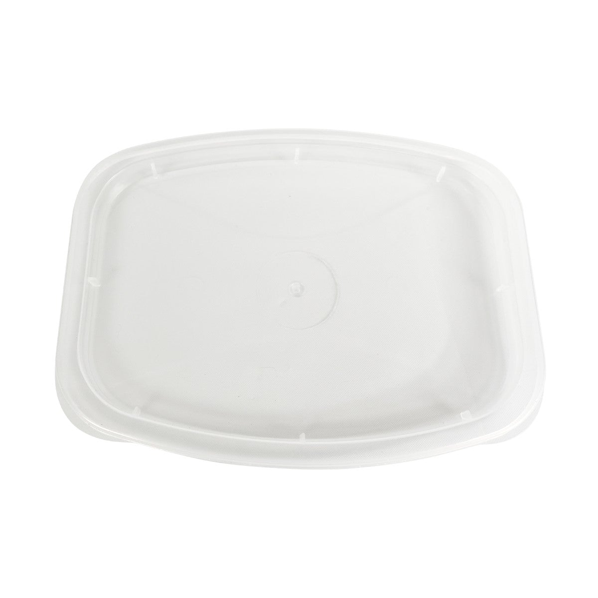 EarthChoice RPET Clear Clamshell Hinged Tamper Evident Dome Lid Deli Container 64 Oz 8 X 8 Tehl8x864dome 150 Case