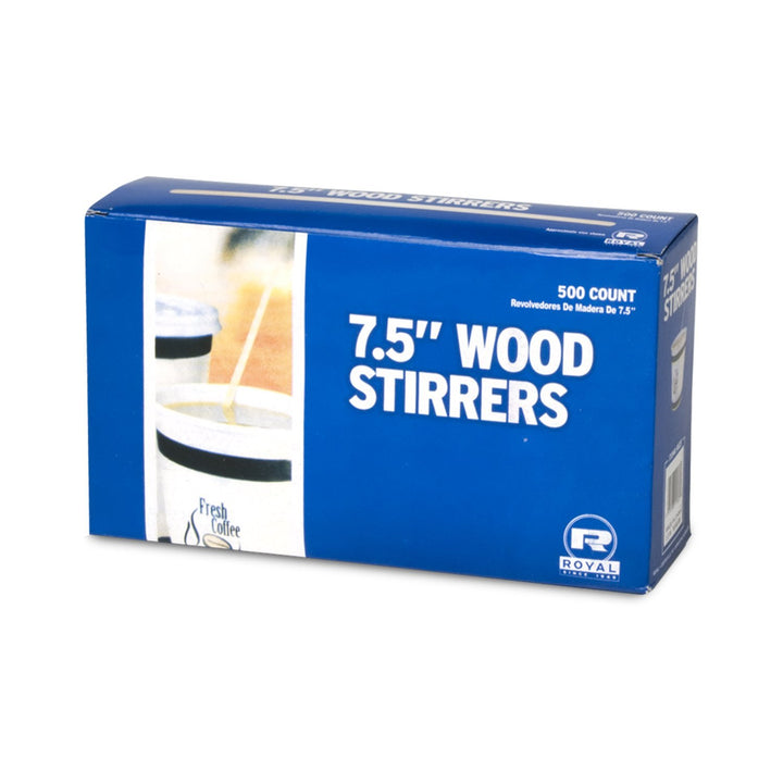 Wood Coffee 7.5" Coffee Stirrers
