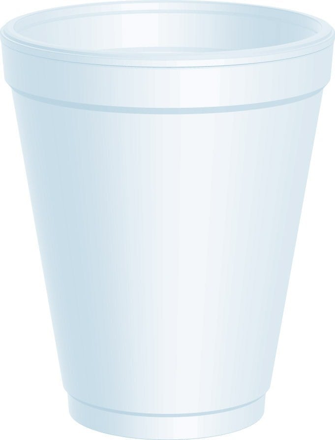 Dart 10J10 10 Oz White Foam Cups