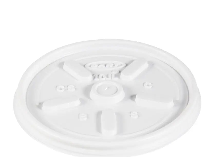 Dart 10JL White Vented Lids
