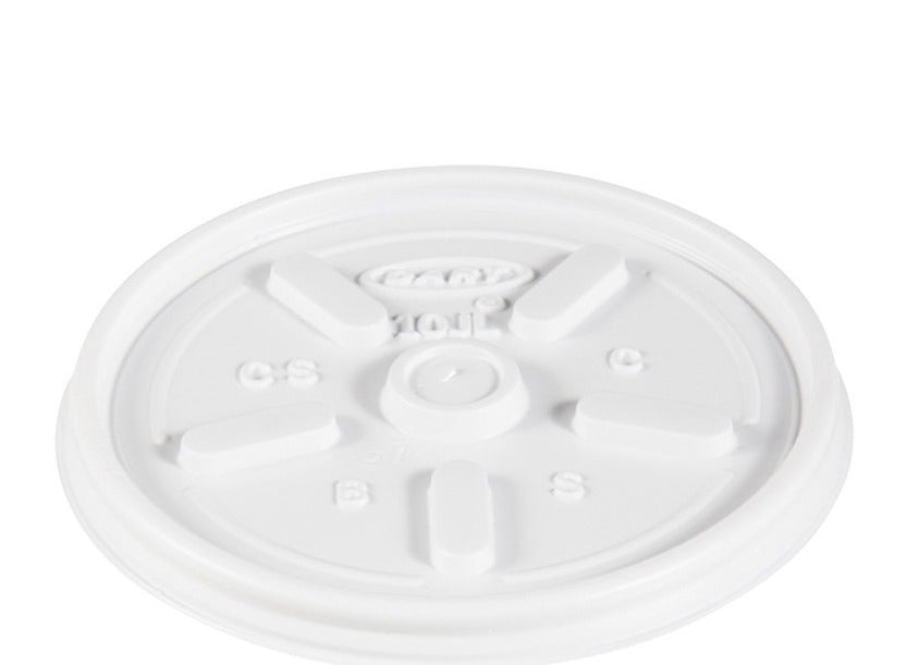 Dart 10JL White Vented Lids