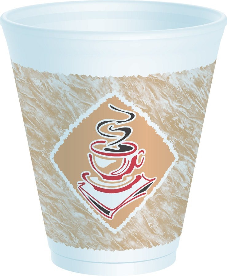 Dart 12X16G 12 Oz Cafe G Foam Cup