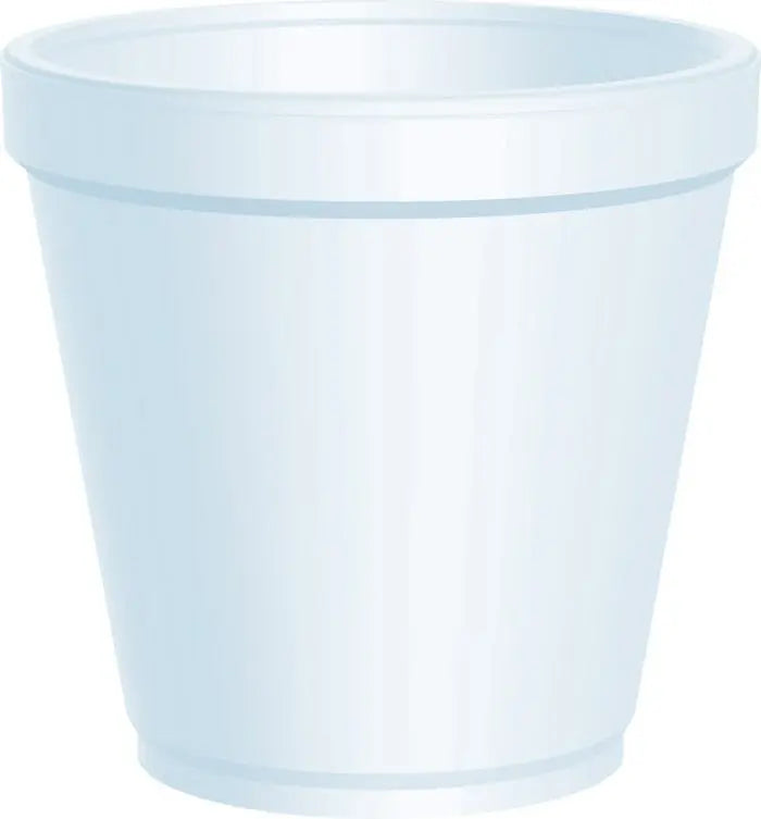 Dart 16MJ20 16 Oz White Squat Foam Cups