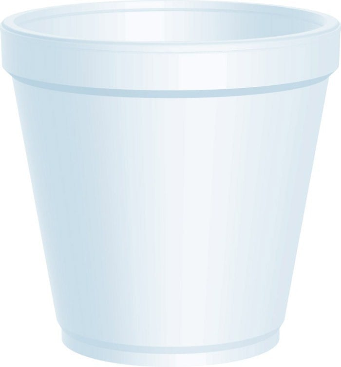 Dart 16MJ20 16 Oz White Squat Foam Cups