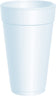Dart 20J16 20 Oz White Hot/Cold Foam Cup